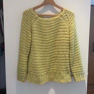 Republic light green chunky knit sweater